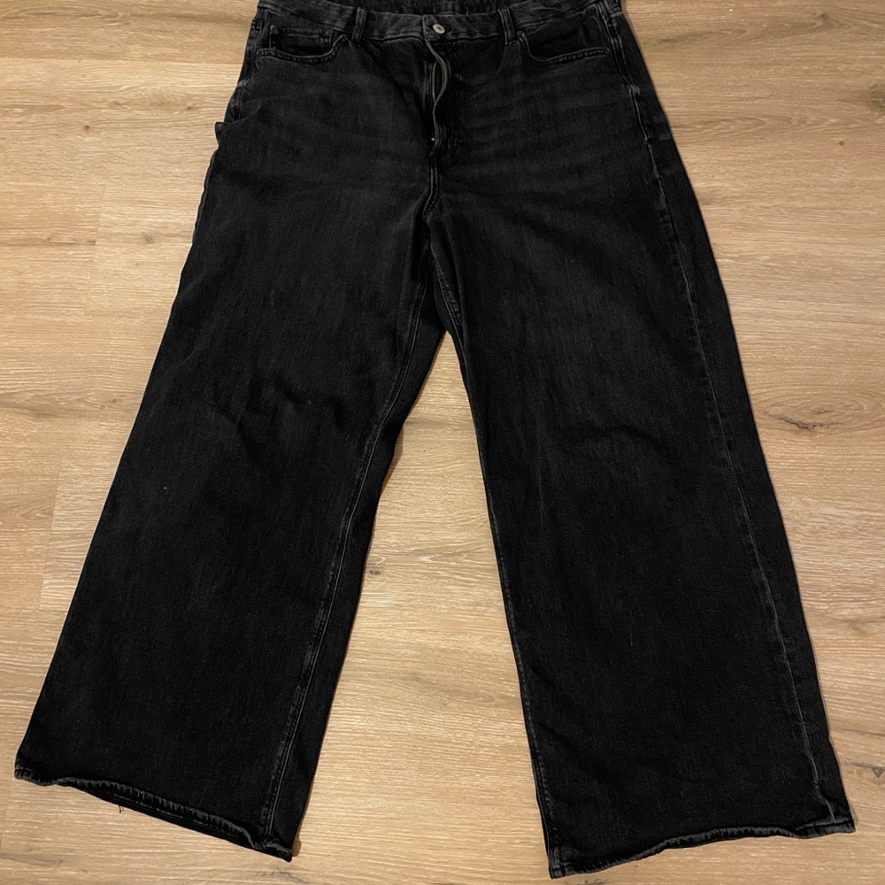 American Eagle Outfitters Dark Wide Leg Jeans